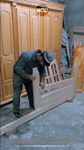 Large wooden door assembly and joining solid timber panels with precise traditional joints