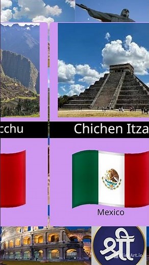 New 7 wonders of the world #top #facts