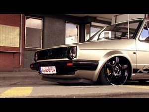 KTS Golf 2 Turbo with 18 inch AMG rims - File404.net Carporn Volkswagen MK2 Germany Nürnberg