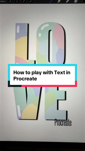 Look how easy it is to turn plain text into something fun in Procreate! 🎨✨ A little creativity can make such a big difference! Save this tutorial and give it a try! 💕 #procreateforbeginners #procreatetutorials #procreatehacks #procreatetipsandtricks #learntoprocreate
