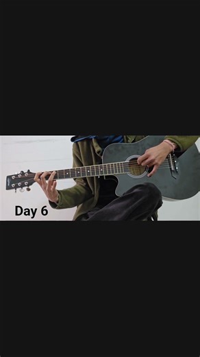 Day 6 🎸 Improving control on the 5th string. #guitar #guitarjourney #beginnerguitar #guitarsolo