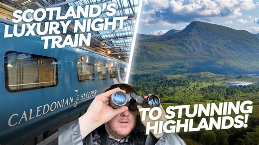 From sleeper train to nature reserve in Scotland