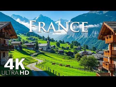 France 4K | Discover Europe’s Dreamland – Lavender Hills, Alpine Valleys & Cozy Fairytale Towns