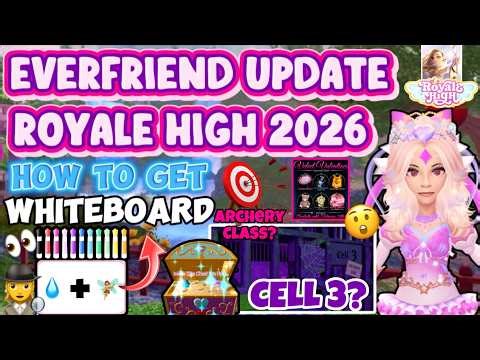 NEW EVERFRIEND UPDATE 2026 ROYALE HIGH!? HOW TO GET THE WHITEBOARD ROYALE HIGH!?#royalehigh #roblox