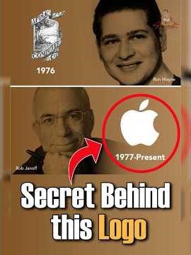 The Story Behind this Apple Logo #logo #apple #design #computer #history #facts #pc #shorts