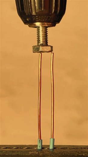 easy way to make a cable wire coil #shortvideo