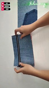 1.3K views · 29 reactions | Tutorial jahit tas unik dan lucu Bisa jadi ide buat jualan juga ya  #corong #garmen #konveksi #menjahit #folder #sewing #tutorialjahit #belajarjahit #jahitcepat #fyp #taskecil | Ridwan Corong Mesin Jahit | Facebook