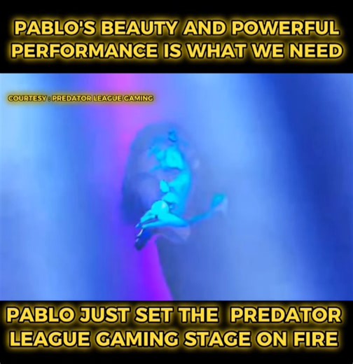 La Luna just burned down the Predator League Gaming stage, courtesy of PABLO! Heads up, A'TINs, there's a new way to describe "lit!" PABLO just set the Predator League Gaming stage on fire with a performance of "La Luna" that was hotter than a supernova! His vocals? Spittin' fire and melting crowns with every note. His stage presence? Mesmerizing, captivating, and dripping with P-Pop royalty swagger. #PABLOPredatorLeague #LaLunaBurnedItDown #ATINProud #PPopRoyalty #FireAndSoul #CrownsUpForever #