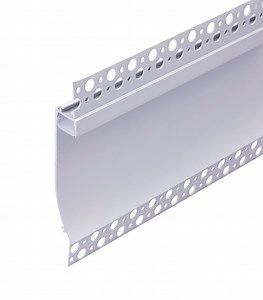 [Hot Item] Dry Wall Aluminium LED Profile Lighting Plaster LED Profile Lights Cover LED Aluminum Extrusion Profile with PC Diffuser LED Linear Light for Decoration