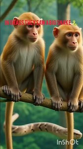 🐒 Two Monkeys vs Snake | Jungle Adventure Story for Kids---
