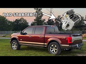 How to replace starter (2016 f150)