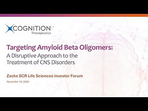 Cognition Therapeutics, Inc. (Nasdaq: CGTX): Virtual Investor Conferences