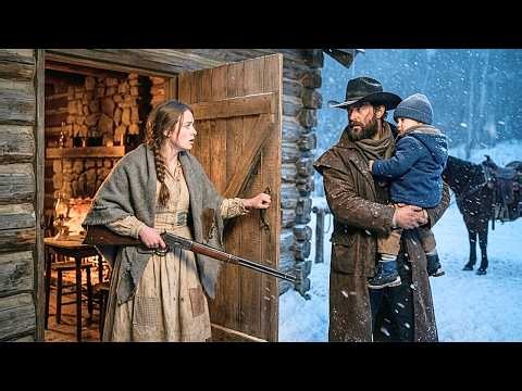 Poor Girl Sheltered a Stranger and His Son for One Night… The Cowboy’s Secret Shocked Her