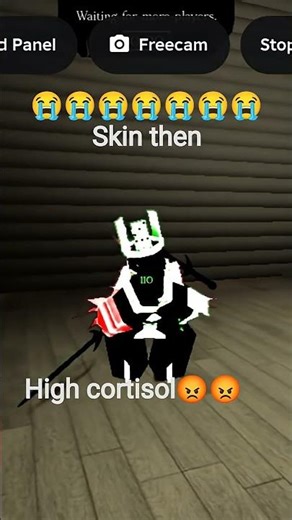 my skin then and now #roblox #robloxedit