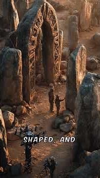 The Desert Full of Giant Stone Circles 🪨😳 #shorts