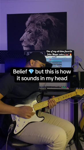 One of my favorite guitar solos by @johnmayer 🙌🏽🎸🔥 Belief played with my own touch 🎶 Gear : 🎸 Squier Strat Made in Japan 1994 Jackson Audio Golden Boy Wampler Tumnus Vertex Steel String Xotic effects Ep Booster Tonex Dumble Amp What should i cover next ? Feel free to share your thoughts or ideas 🙏❤️ #JohnMayer #GuitarSolo #BluesGuitar #GuitarCover #Guitarist