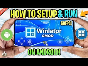 NEW 🔥 WINLATOR CMOD GLIBC - SETUP/SETTINGS/GAMEPLAY | BEST WINDOWS EMULATOR ANDROID