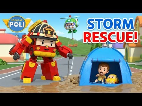 Camping Safety: The Rotten Tree Trap! 🌲⚠️ | Robocar POLI Rescue Team | Safety Cartoon for Kids