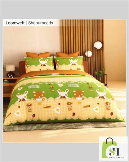 Double Bed | Cotton | Rabbit
