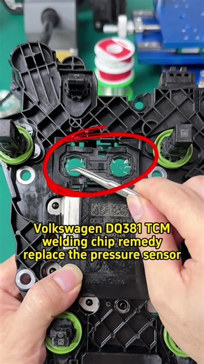 Volkswagen DQ381 TCM Chip Repair Guide