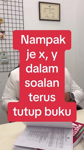 Nampak je x, y dalam soalan terus tutup buku #asteredu #masteryouralgebra #casio #astereduxcasio