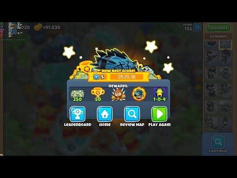 Bloons TD 6: Tier 5 Elite Vortex Ranked (9:20)