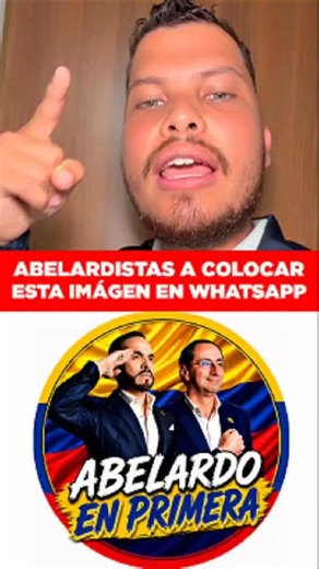 🚨Everyone, change your WhatsApp profile picture to #AbelardoenPrimera 🫡🐅
