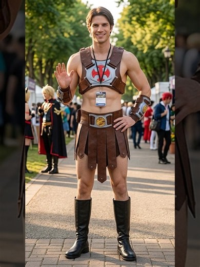 By The Power Of Grayskull!｜He‑Man Adam Glenn Cosplay Outfit | Masters of the Universe | Takerlama