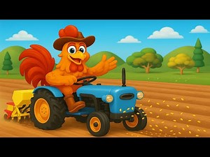 🚜✨Am La Fermă un Tractor🐔😆 Desene Animate si Cântece pentru Copii de la | BIKI TOONS