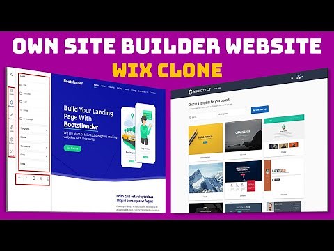 Wix Clone Script Development | How to Make Online Website Builder Landing Page Software