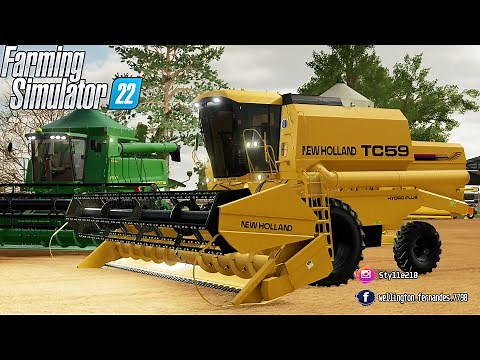 NH TC59 and STS70 Series Combine Harvesters for PC and Console | Introducing Mods | Farming Simul...