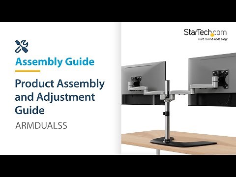 ARMDUALSS | Product Assembly and Adjustment Guide