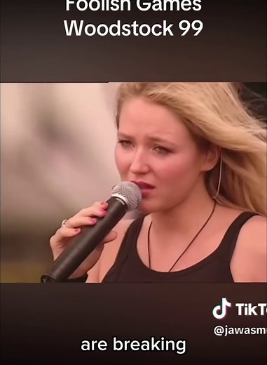Jewel's 'Foolish Games' Live at Woodstock 1999