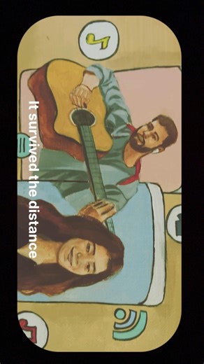 Couple portrait 🥰🌻🌻 #art #painting #acrylicpainting #couple #gift