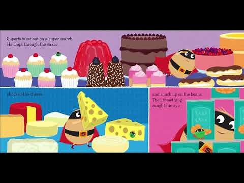 SUPERTATO - AUDIO BOOK WITH PICTURES