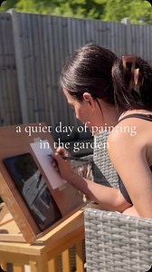 A day working on a small personal project whilst the sun is shining 🥰 Pablo the English Bulldog in watercolour ❤️ | Bethany Vere Artist