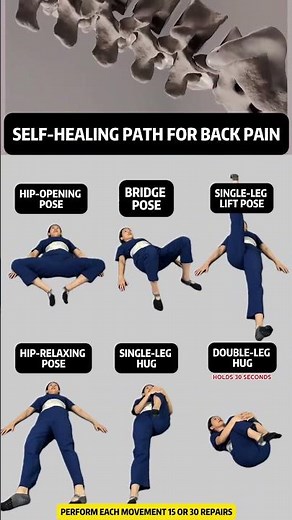 How to Ease BACK Pain with Natural Self Healing