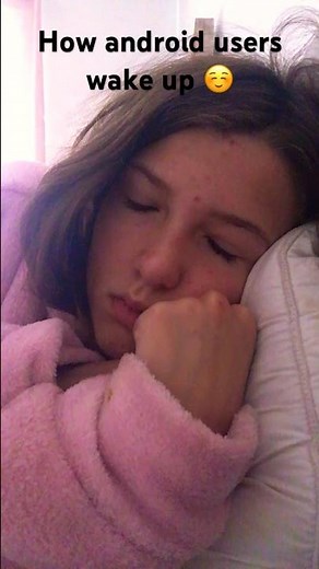 How android users wake up Vs how Apple users wake up.. #trend #funny
