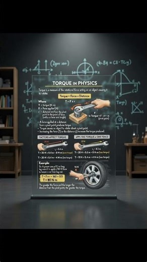 Torque kya hota hai? | Moment of Force in 30 Seconds #shorts