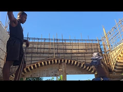 Project X || belting steel install almost ready to cast for 3rd porch