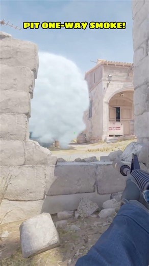 PIT ONE WAY SMOKE INFERNO!!💨💨 #cs2 #csgo #counterstrike #gaming #infernocs2