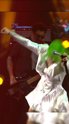 Getting to perform on @colbertlateshow to celebrate ‘Are We All Angels’ was such a major highlight of 2025 🪽 Still thinking about how insane this was. Thank you again @stephenathome! #scowl #lateshowwithstephencolbert | Scowl