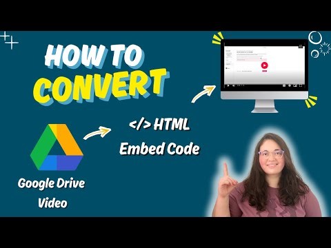 How to Convert A Google Drive MP4 Video into HTML Embed code [Updated December 2025]