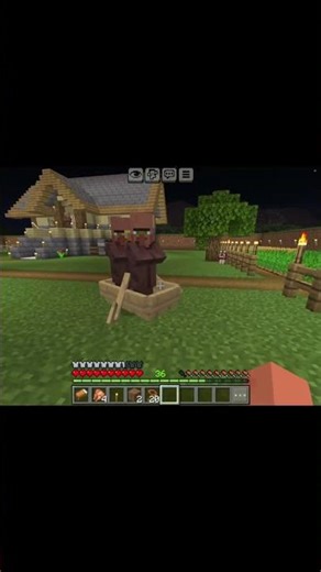 I MOVED Every Villagers into Town Hall! 😍🔥 #minecraft #shorts