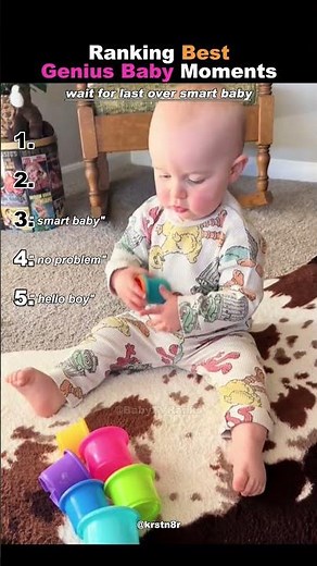Ranking Best Genius Baby Moments