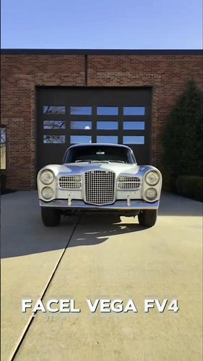 The Stormy Elegance: Unveiling the 1958 Facel Vega FV4 "Typhoon" Coupe
