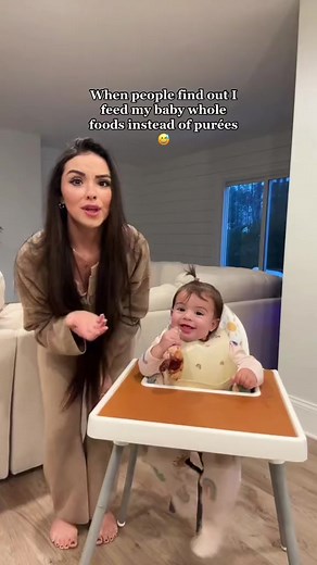 Chicken dinner 🥹 who else loves baby led weaning?! #momlife #baby #babyledweaning #mom #ChavezFamily #parents | The Chavez Family