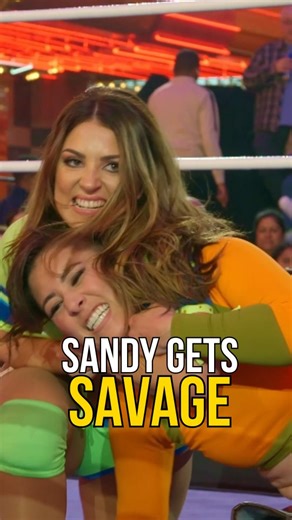 WOW - Women Of Wrestling on Instagram: "Sandy gets SAVAGE in her match against Scout Parker 👀🍿 This is a Sandy we haven’t seen before. She’s ditched her partners, stepped into solo competition, and the flipped the switch!! She’s focused, fast, and determined to get the win. We're here for it 💅🏽 Who else is loving Sassy Sandy?! #WOWSuperheroes"