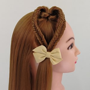 104K views · 1.8K reactions | Be Special with This Special Hairstyle - Heart Hairstyle for Girls | DIY Hacks | Facebook