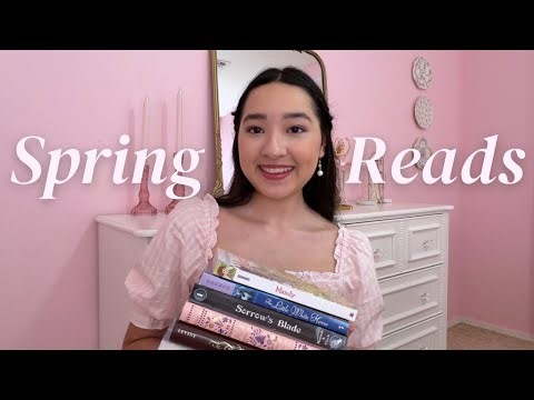 Spring book recommendations, current reads & TBR 🌷📖